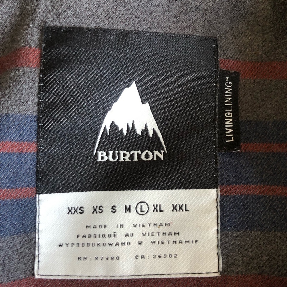 Burton Men’s Dumore Gore-Tex Snowboarding Jacket Large - Picture 11 of 16